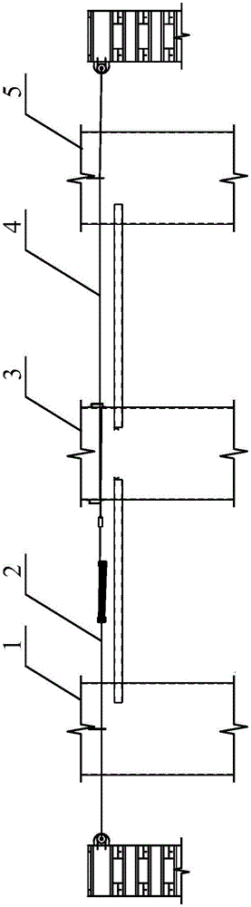 A cofferdam positioning system