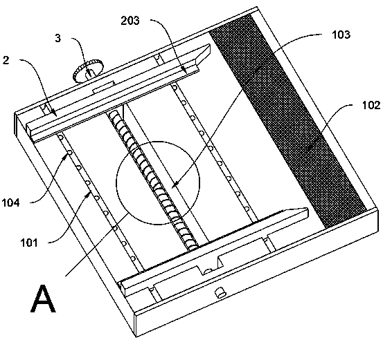 Bending mechanism for processing of computer case