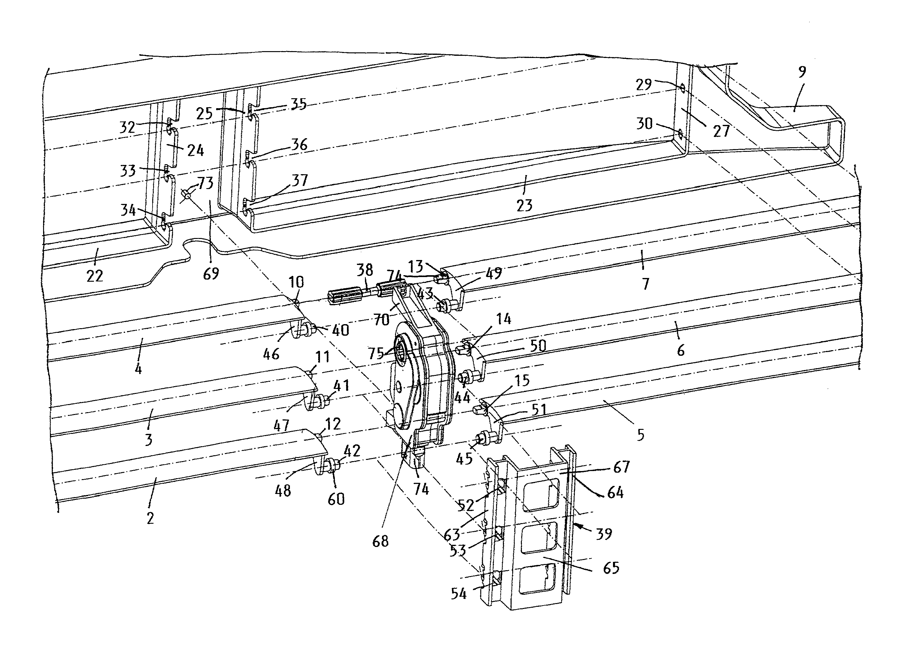 Radiator shutter