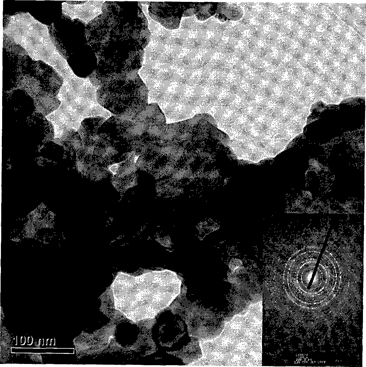 Method for preparing lutetium gadolinium oxide transparent ceramic scintillator