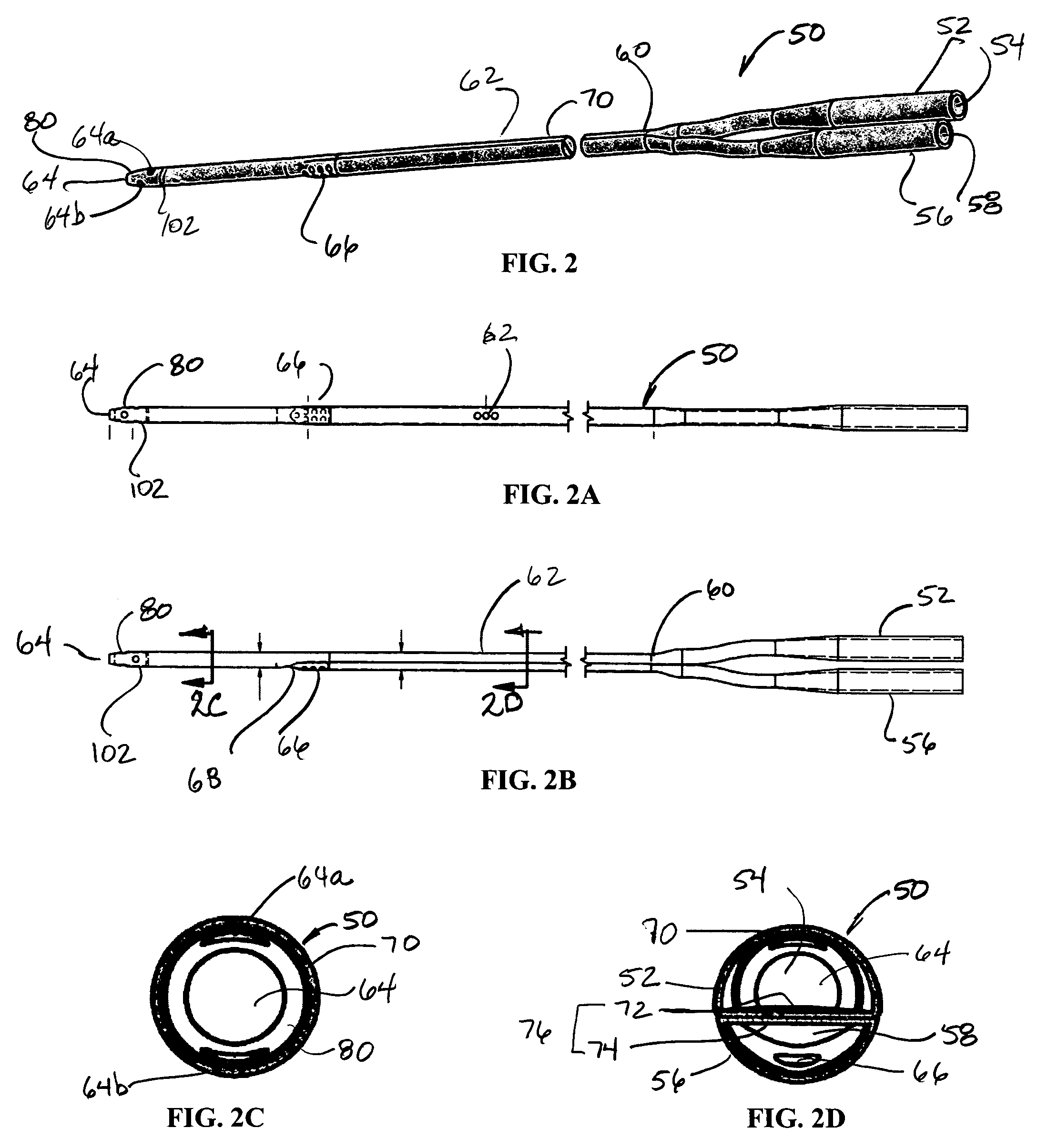 Single expandable double lumen cannula assembly for veno-venous ECMO