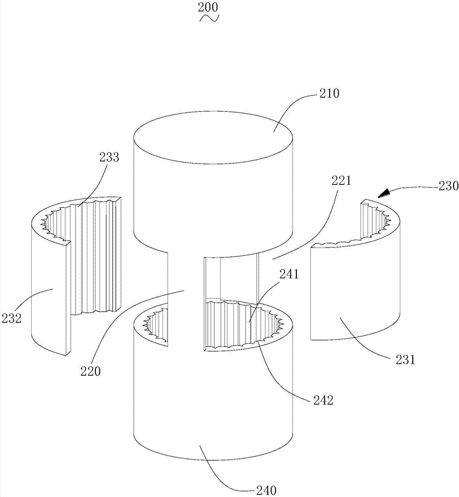 Milling device and drive connecting assembly thereof