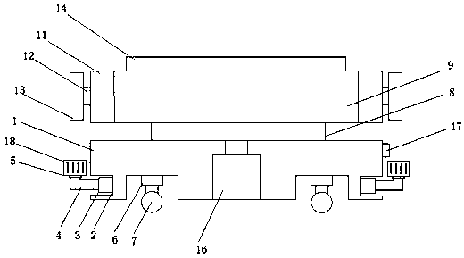 Anti-collision robot base