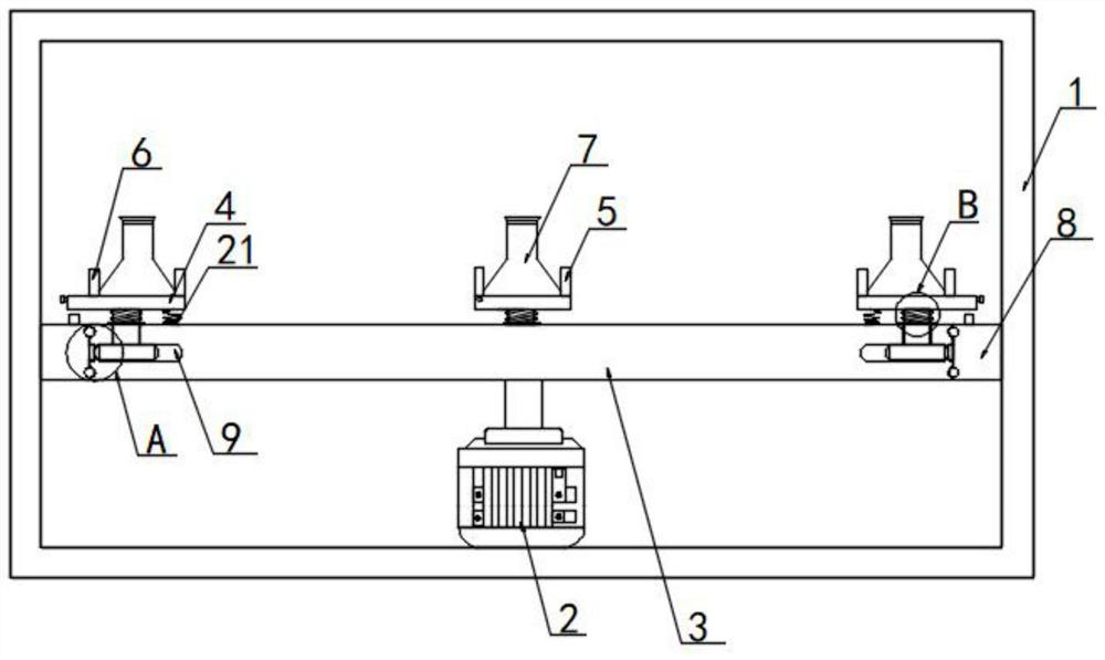 Bacterial culture device with oscillation function for clinical laboratory