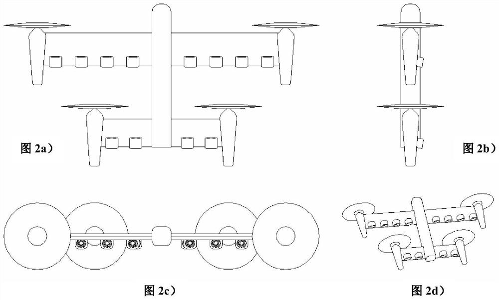 A composite tiltrotor unmanned aerial vehicle with propeller and ducted fan and its flight mode