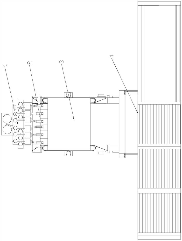 Cloud sponge and manufacturing method and manufacturing device thereof