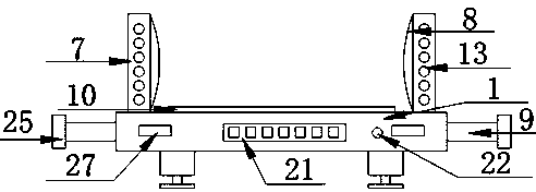 Building decorative board hoisting device capable of reducing wear rate