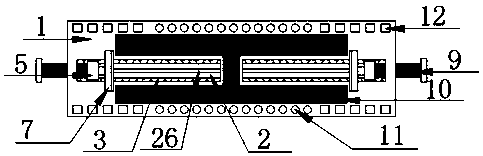 Building decorative board hoisting device capable of reducing wear rate