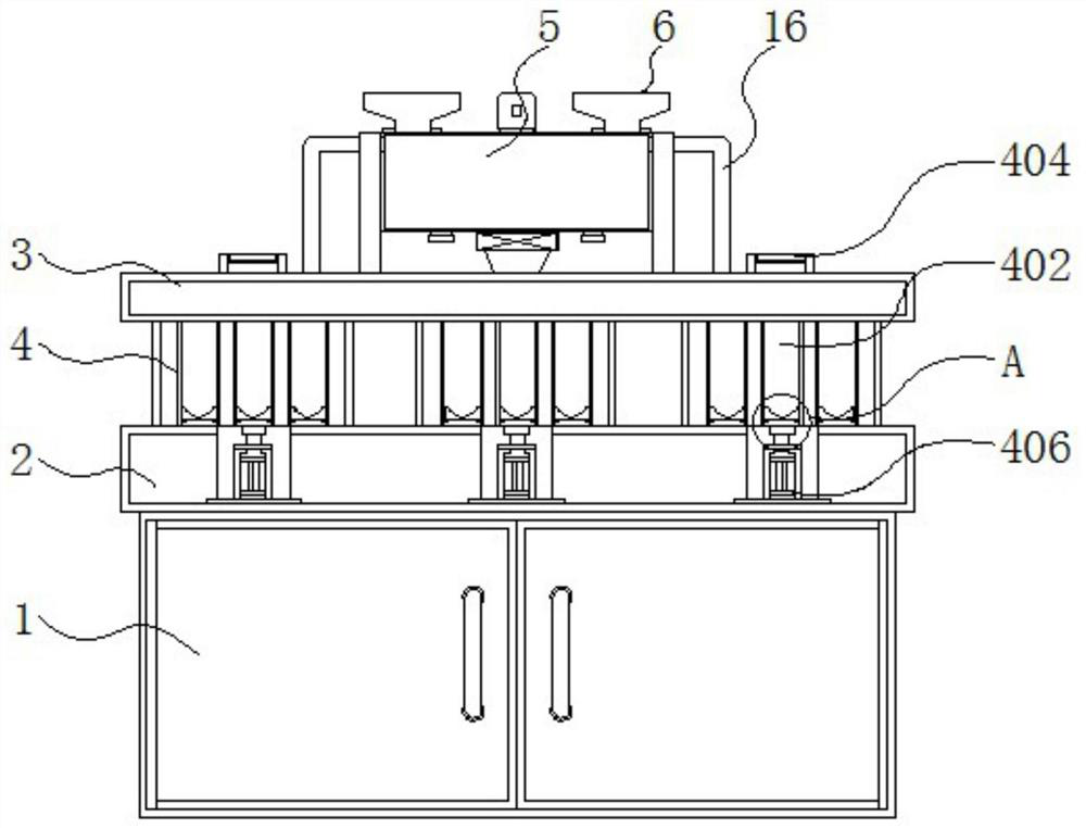 Device for detecting heavy metals in wastewater