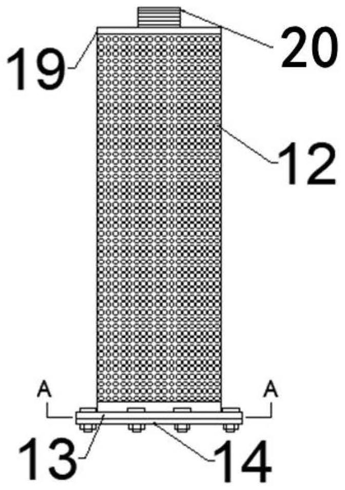 A mine explosion-proof diesel engine tail gas purification device and method