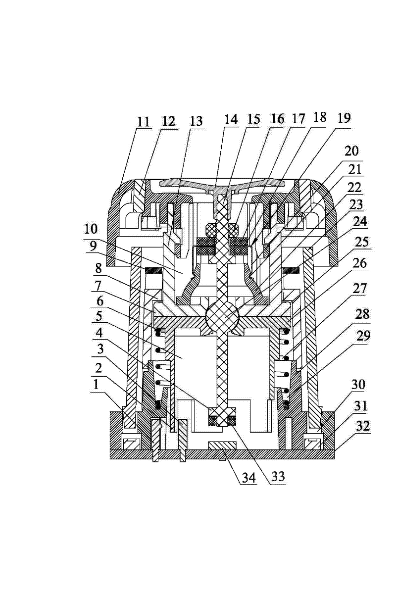 Adjusting device