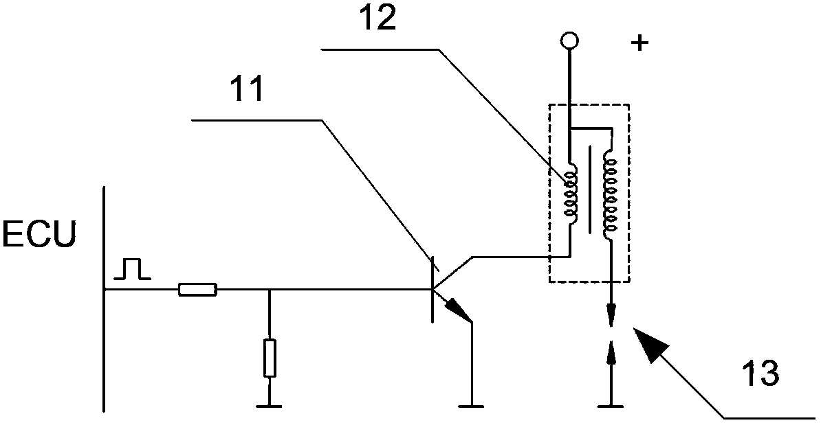 Electronic control method for engine with oil supply system using carburetor