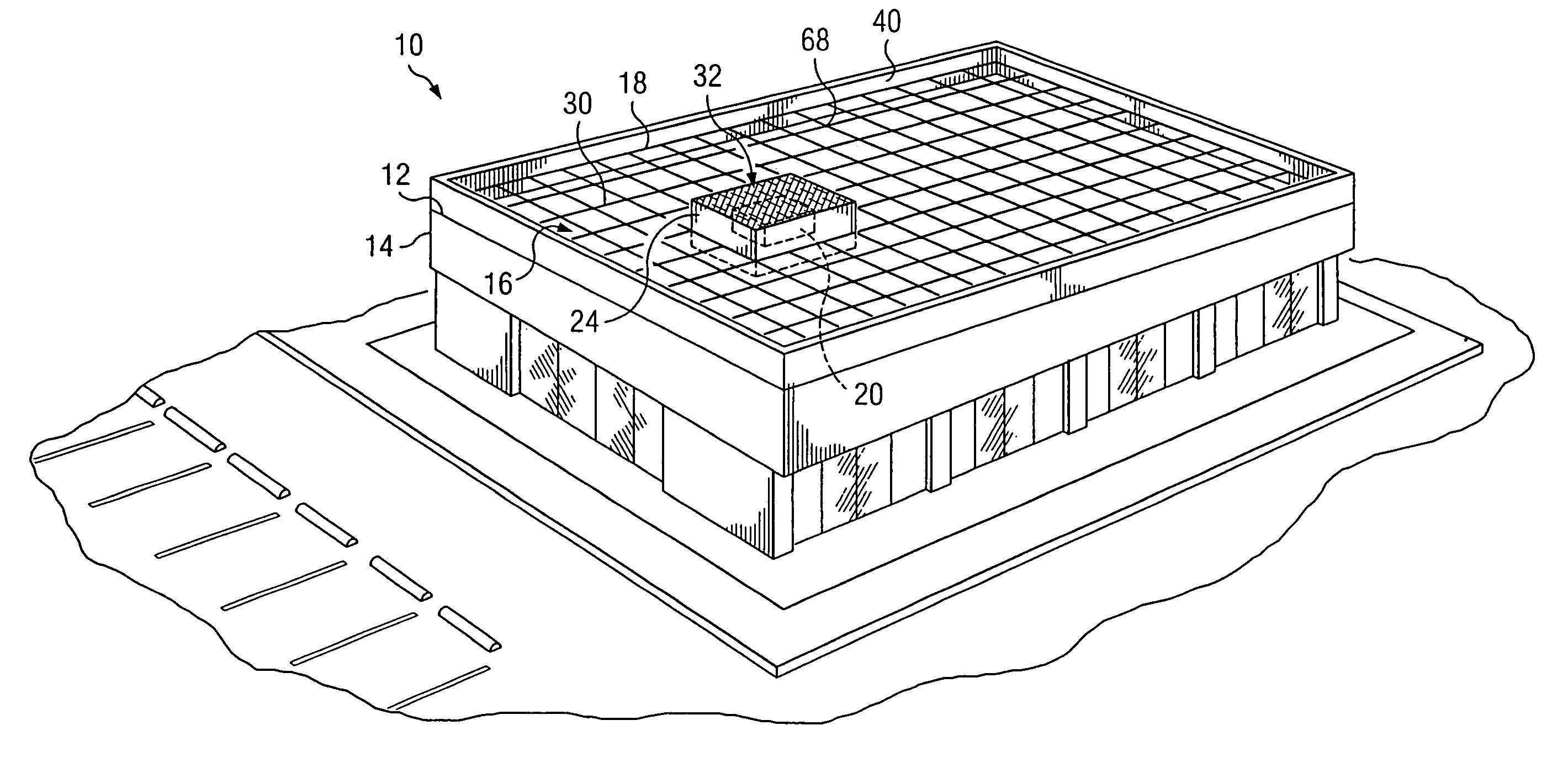 Cooling shade assembly and method of use thereof