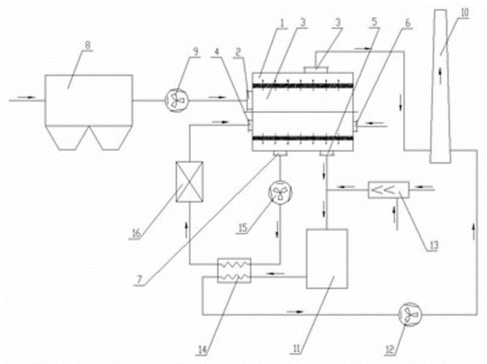 Low-temperature NOx enriching and removing system and method