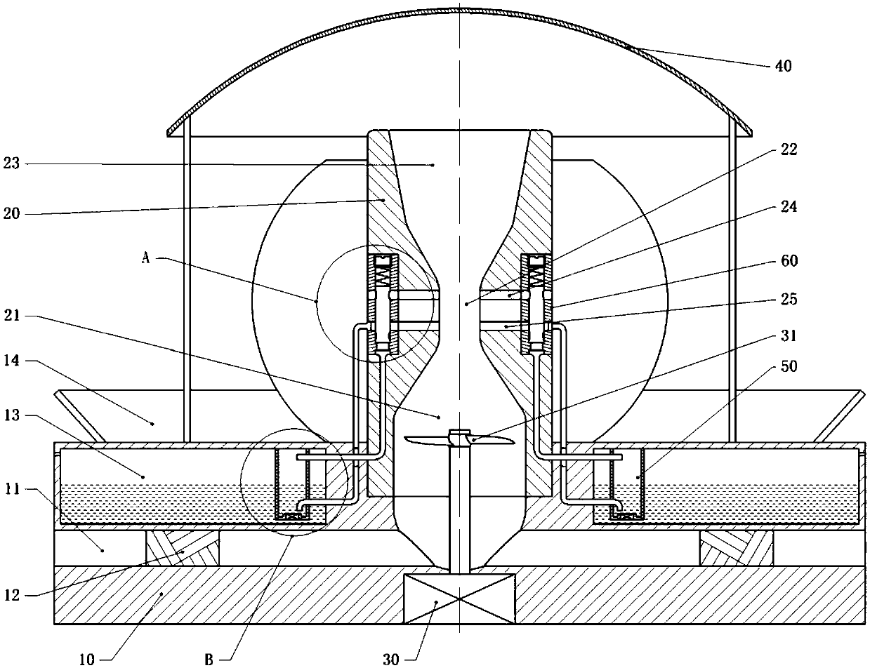 Preserved meat processing fumigation device