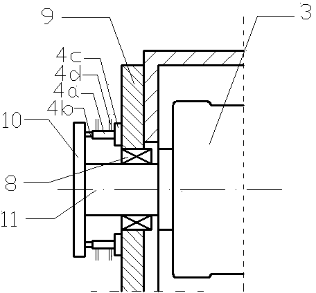 Device and method for rolling forming of spindle nose of vehicle axle of semi-trailer difficult to form