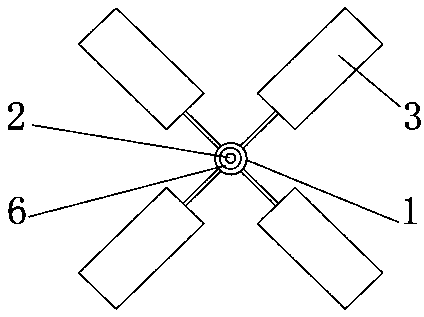 Rotary windmill type stereo garage