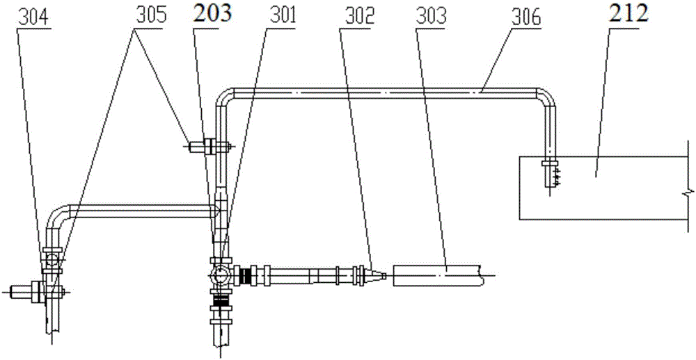 On-line spray type quenching equipment for steel tubes