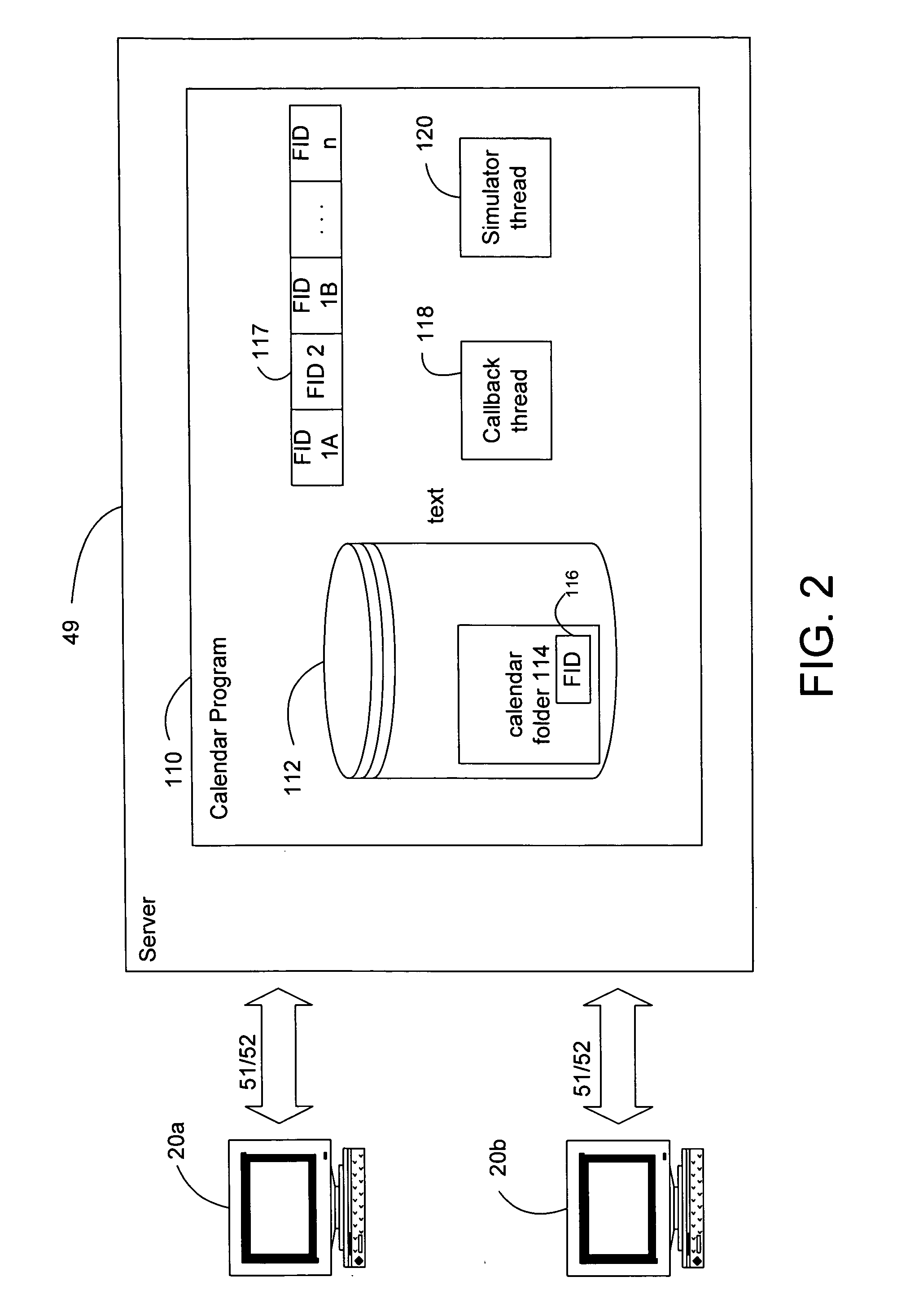 Method and system for expansion of recurring calendar events