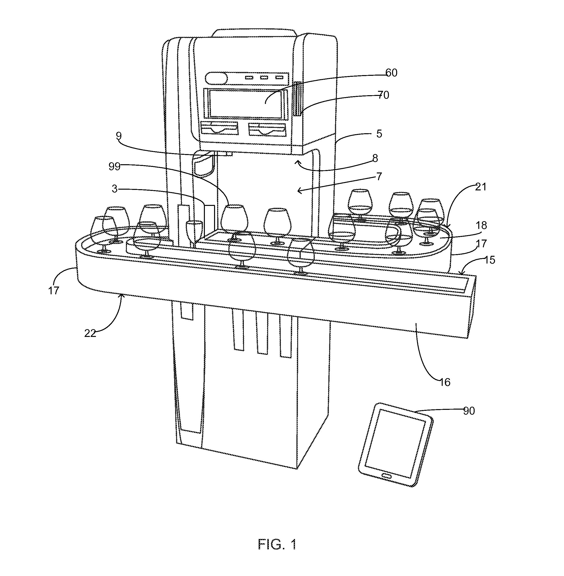 Automated Drink Mixing Machine