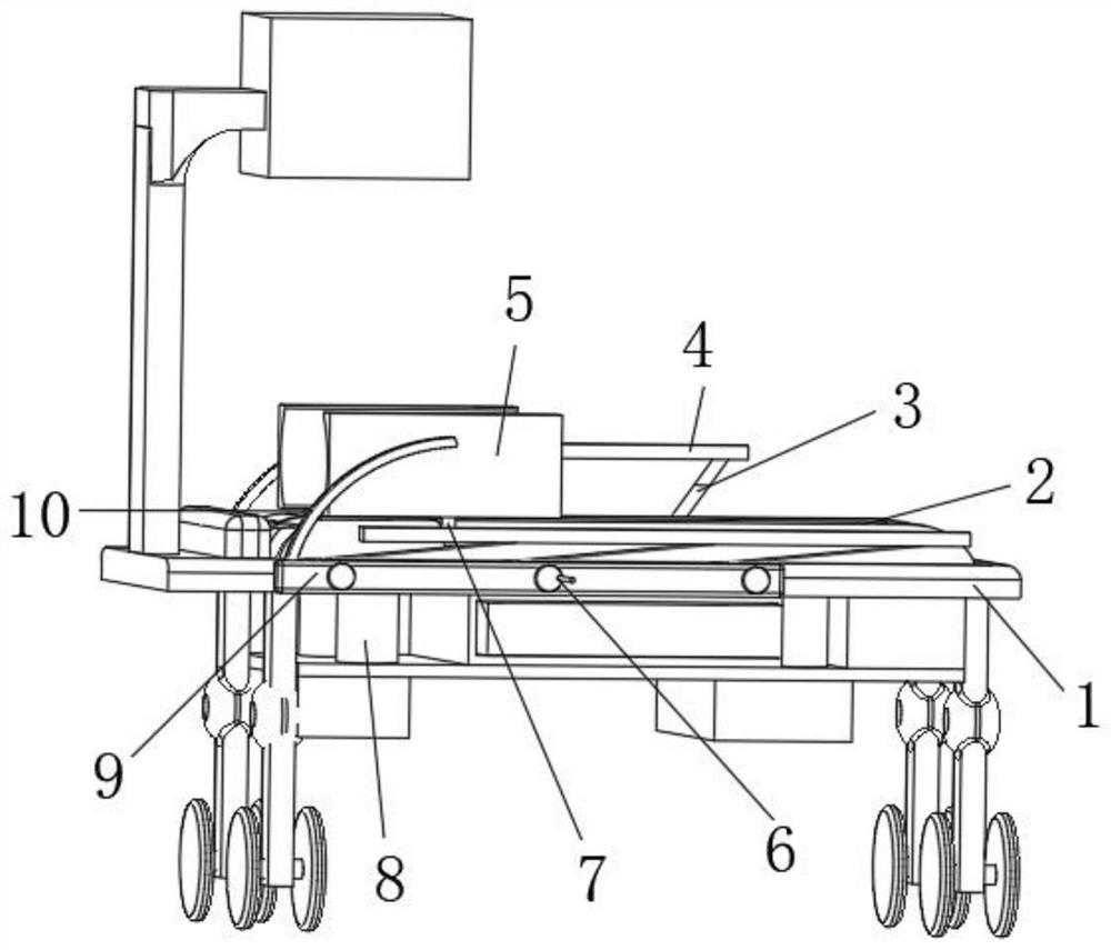 Cardiac ultrasonic examination device