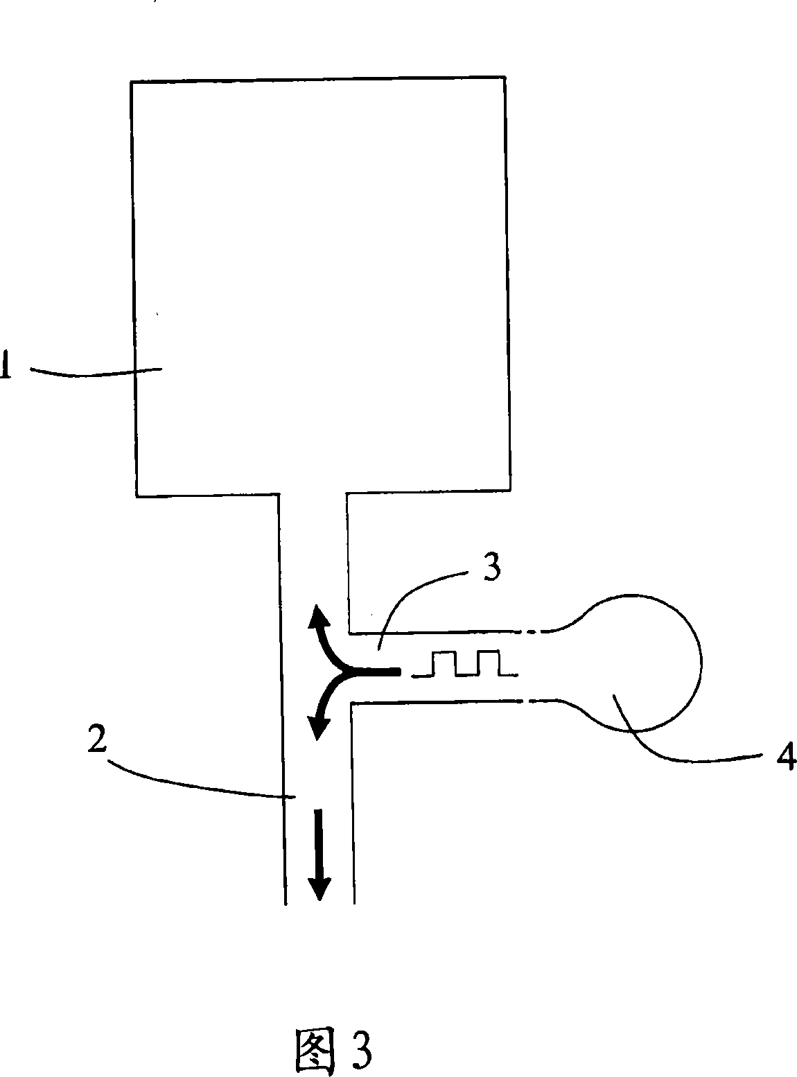 Simplified cleaning and filling device