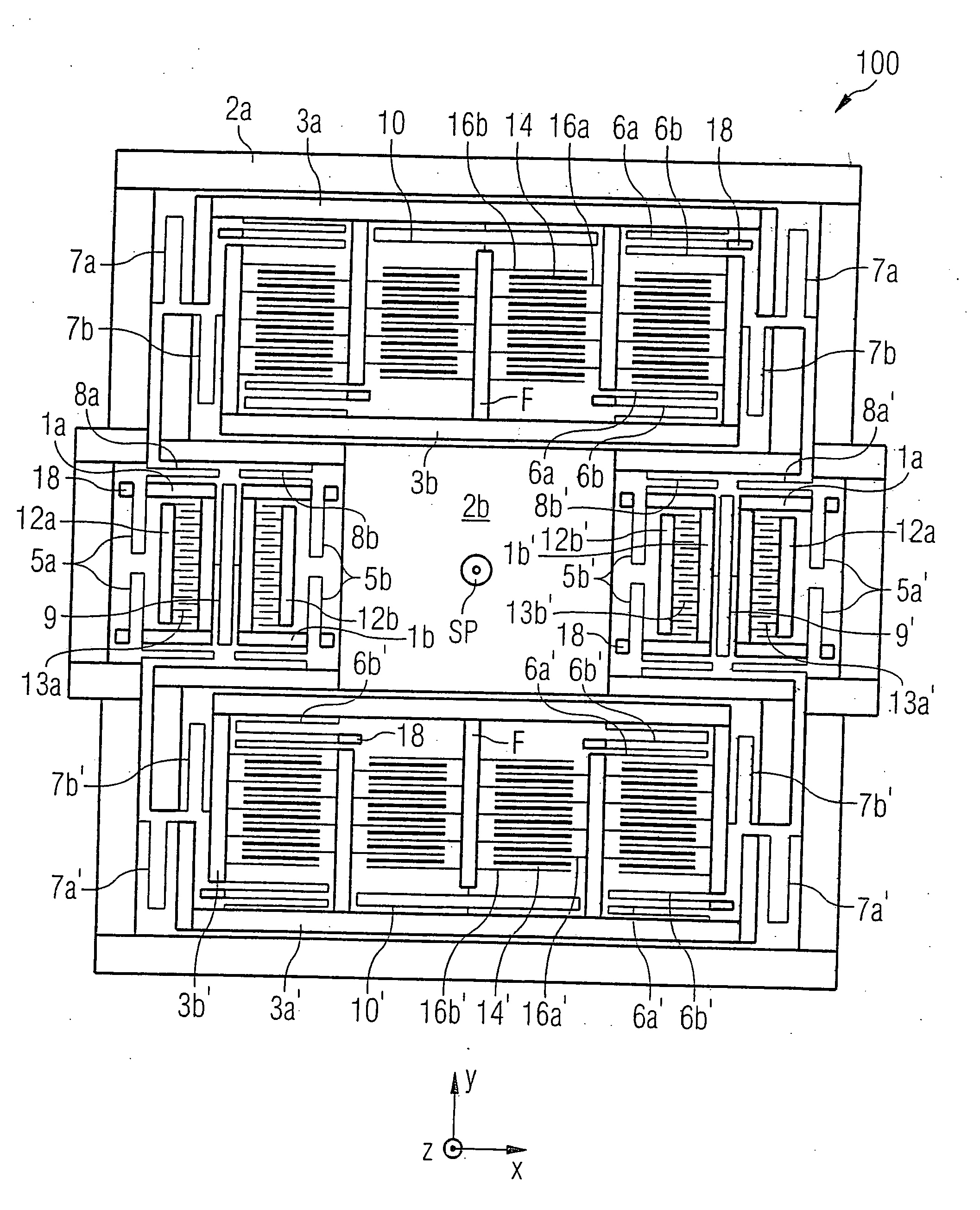 Micromechanical rotational rate sensor