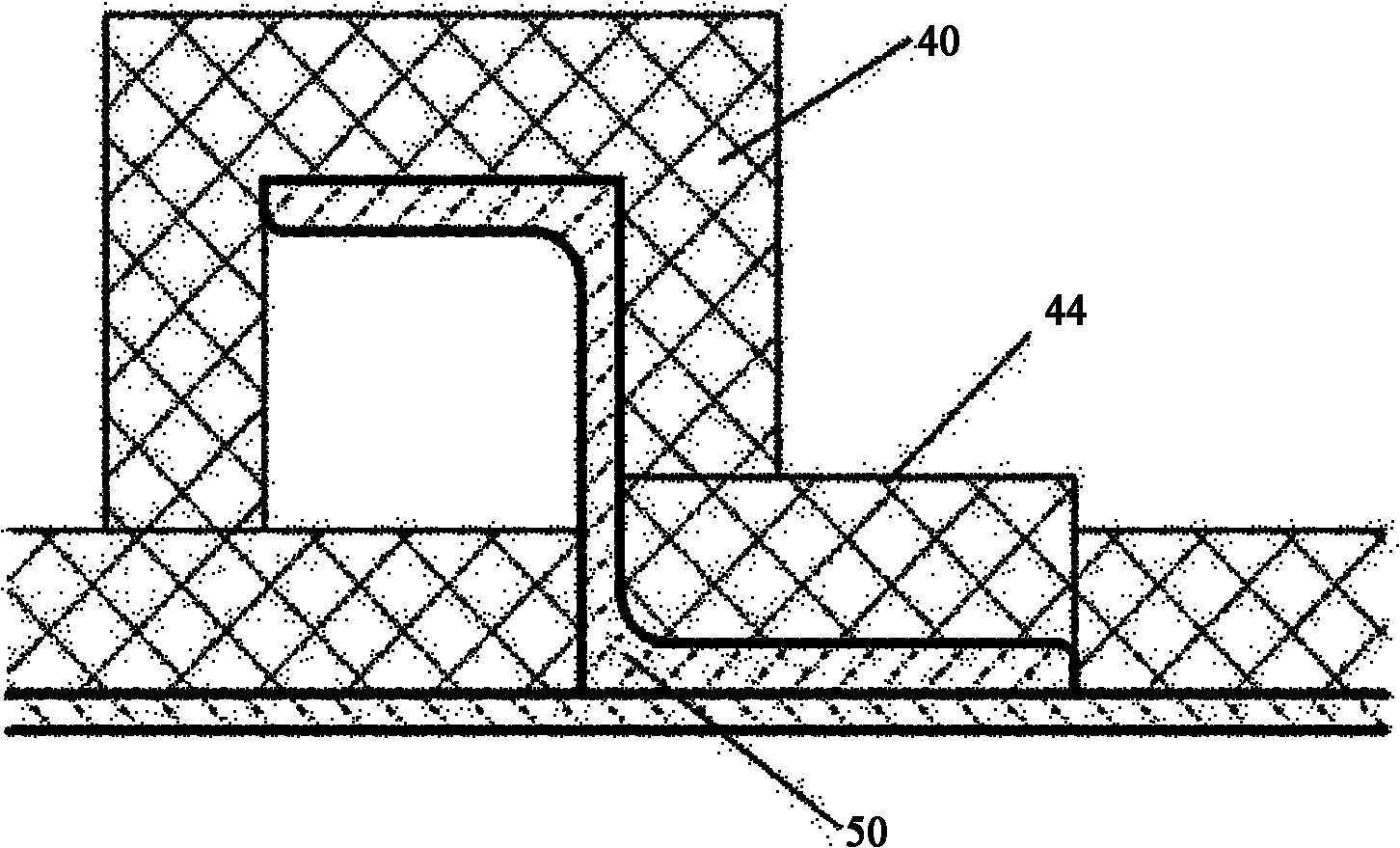 Cumulative cutting method for wall-thickness variable metal component with bent cross section