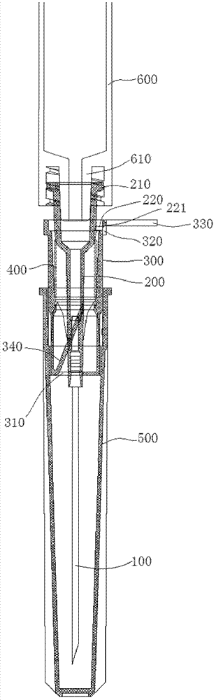 Safety syringe needle