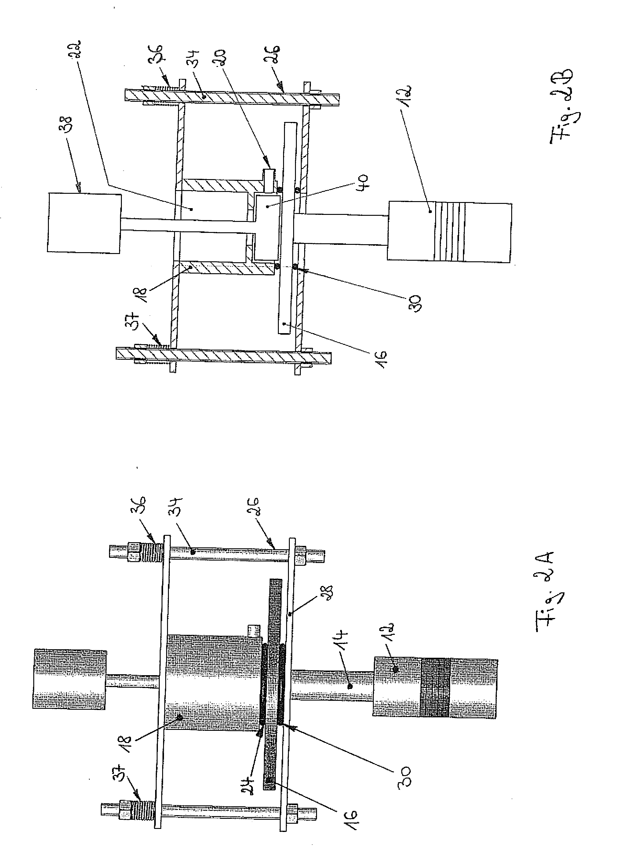 Ultrasonic device with a disk-shaped resonator