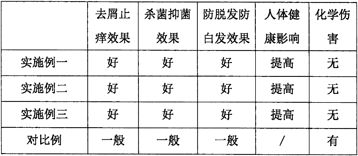 Herbaceous scientific scalp washing and curing solution and preparation method thereof