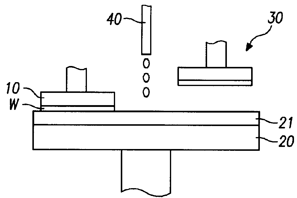 Fixed Abrasive Pad Having Different Real Contact Areas and Fabrication Method Thereof