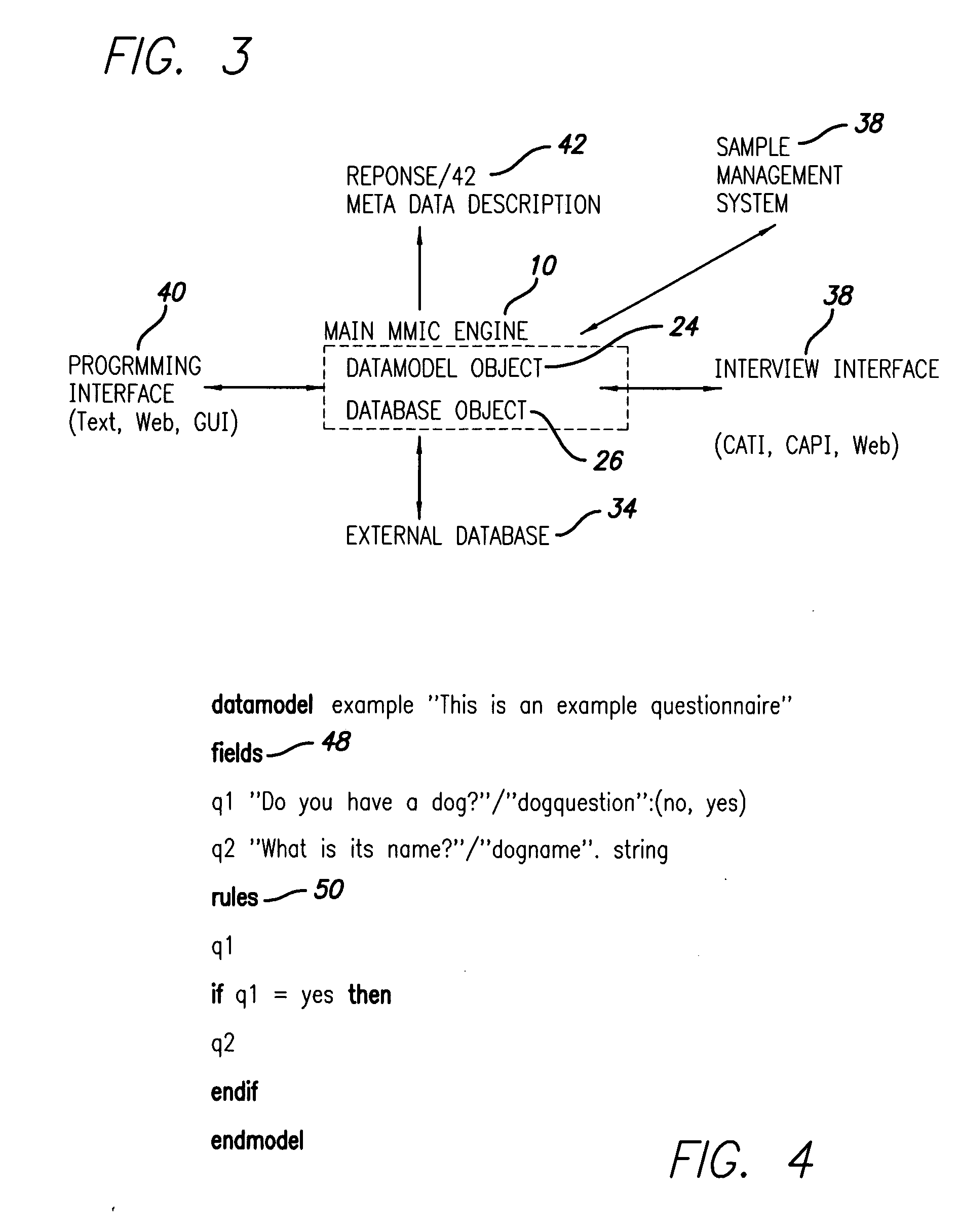 Computer assisted data collection for surveys and the like