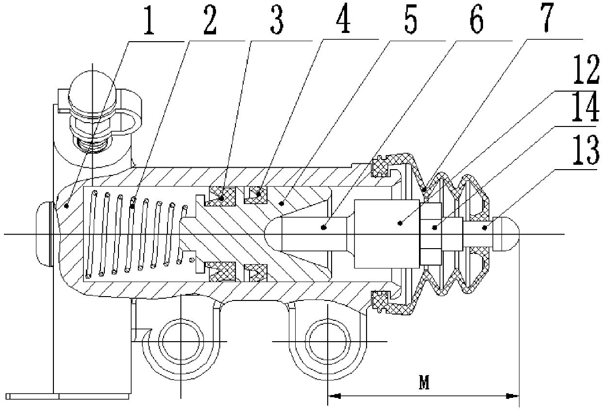 Clutch slave cylinder