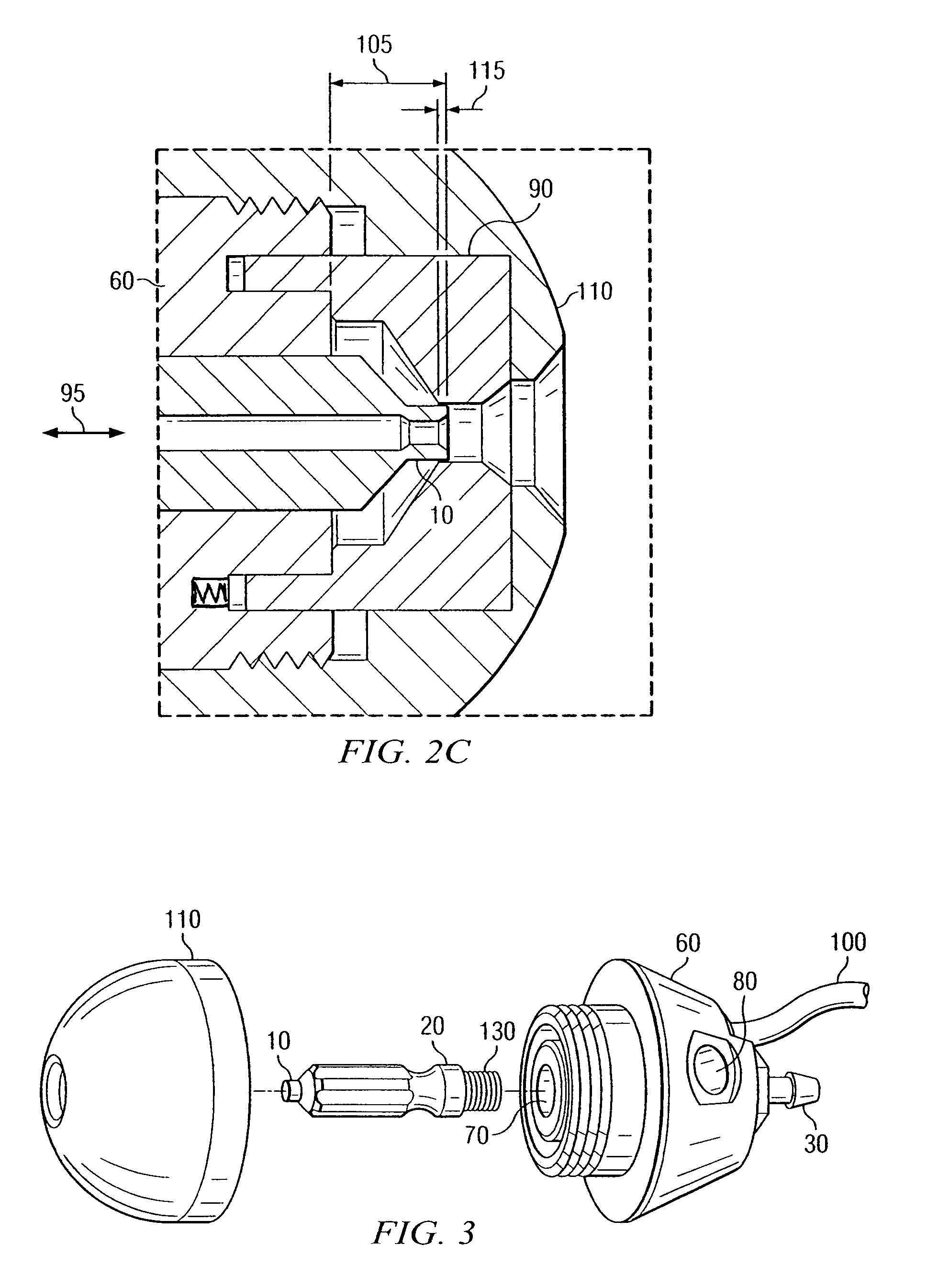 Electrostatic spray nozzle with adjustable fluid tip and interchangeable components