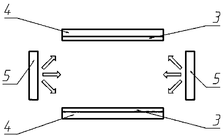 PVD (physical vapor deposition)-based surface gradient film preparation device