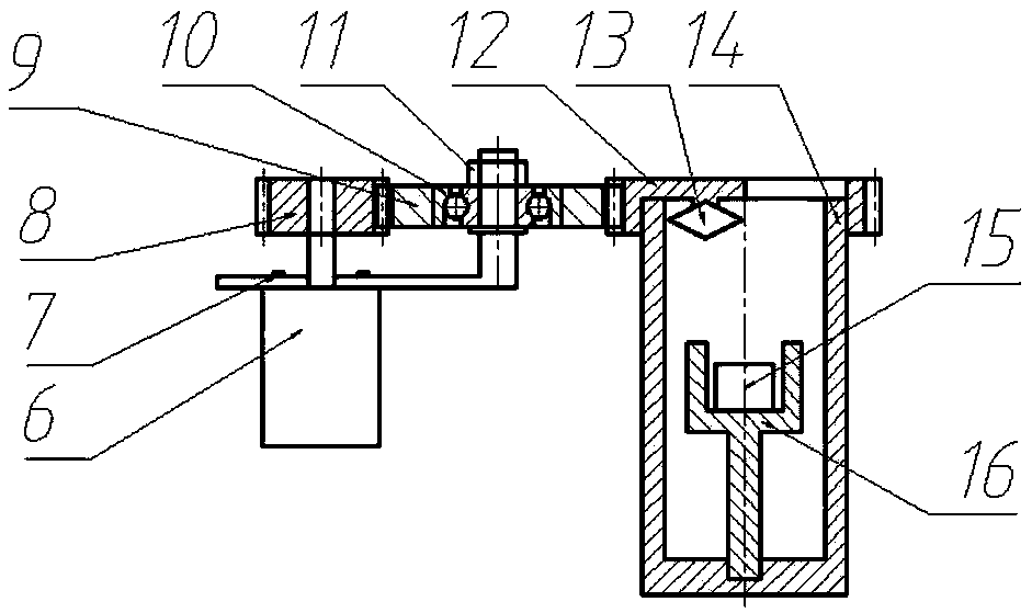 PVD (physical vapor deposition)-based surface gradient film preparation device