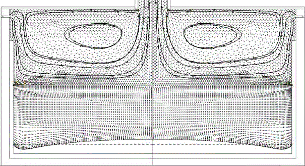 A polysilicon ingot furnace argon diversion system and diversion method