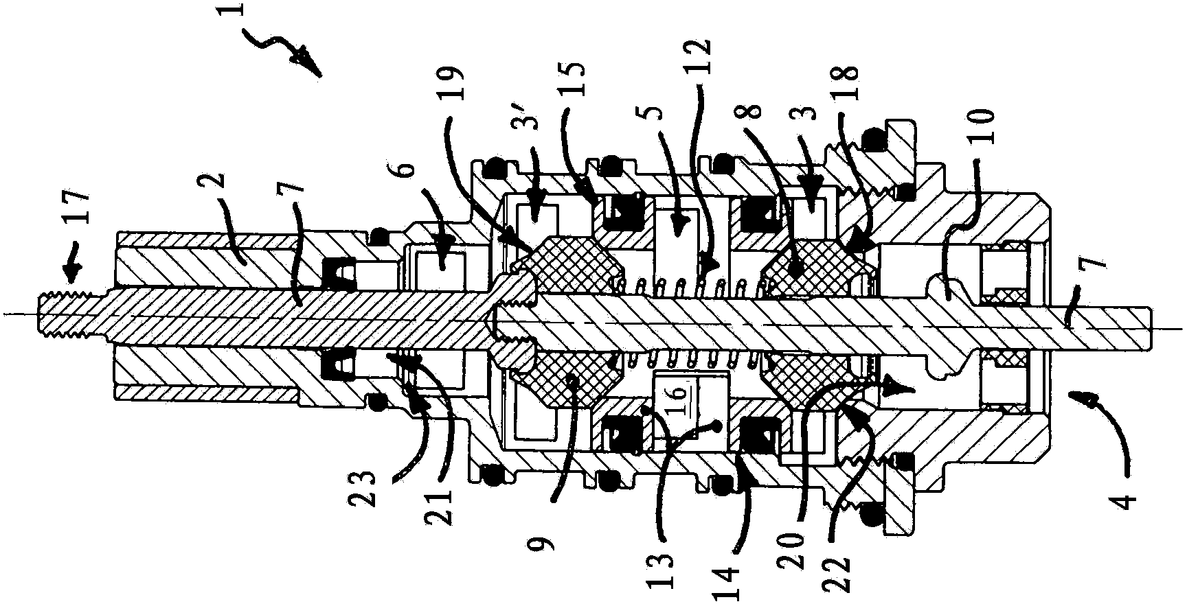 Changeover valve