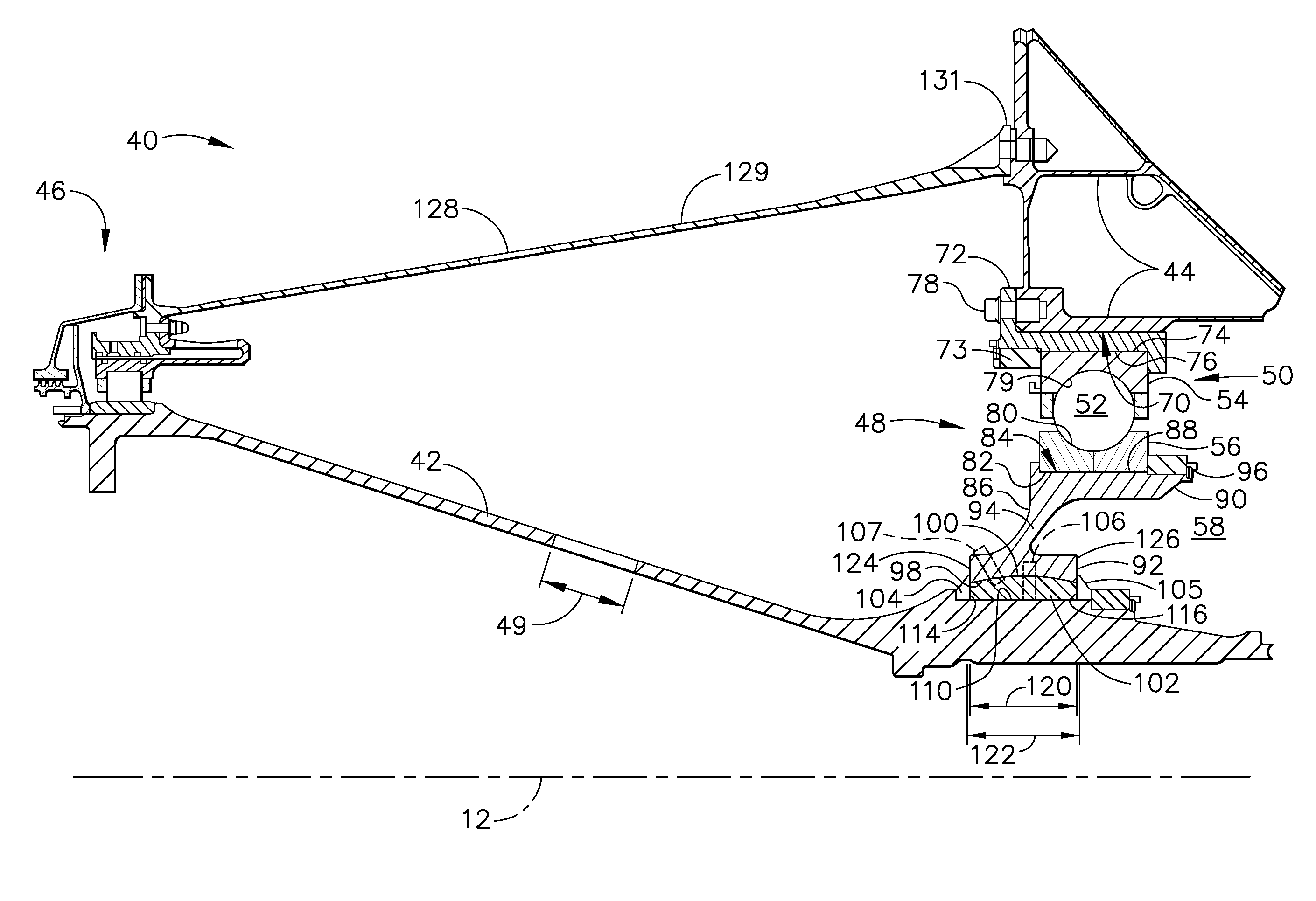 Method and apparatus for supporting rotor assemblies during unbalances