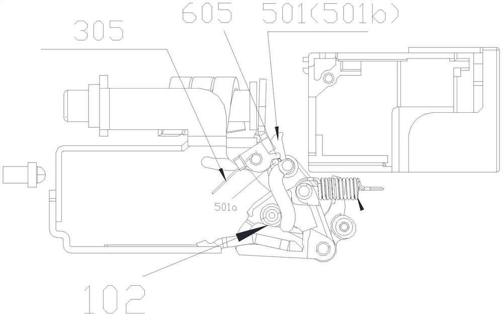 Electromagnetic release of circuit breaker