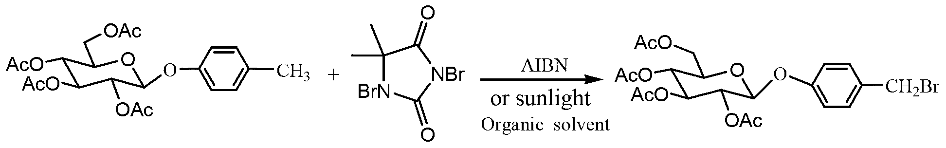 Gastrodin chemical synthesis method suitable for industrialization