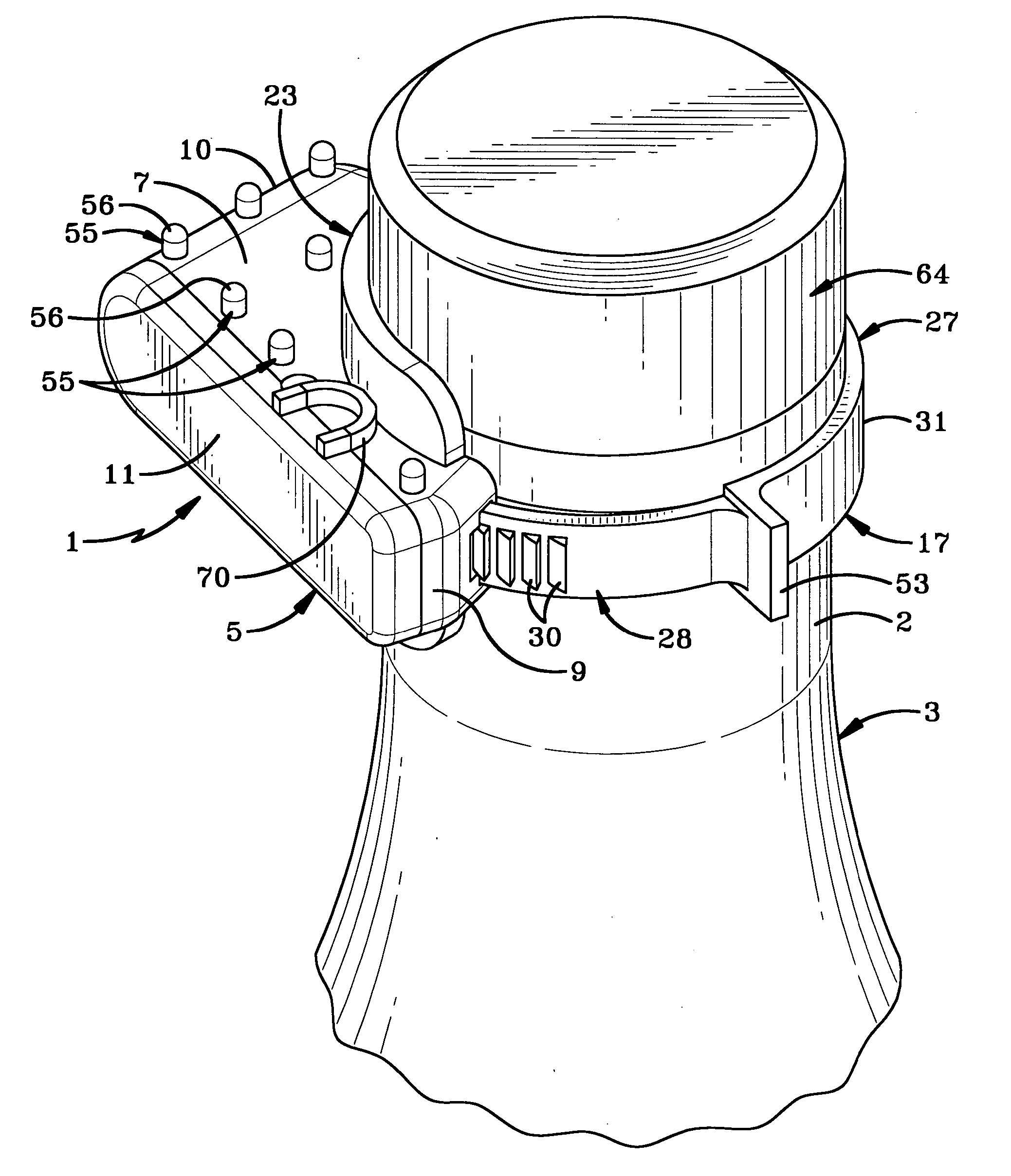 Bottle security device