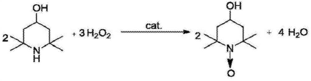 Catalyst, preparation method thereof and use thereof in production of nitroxide radical piperidinols