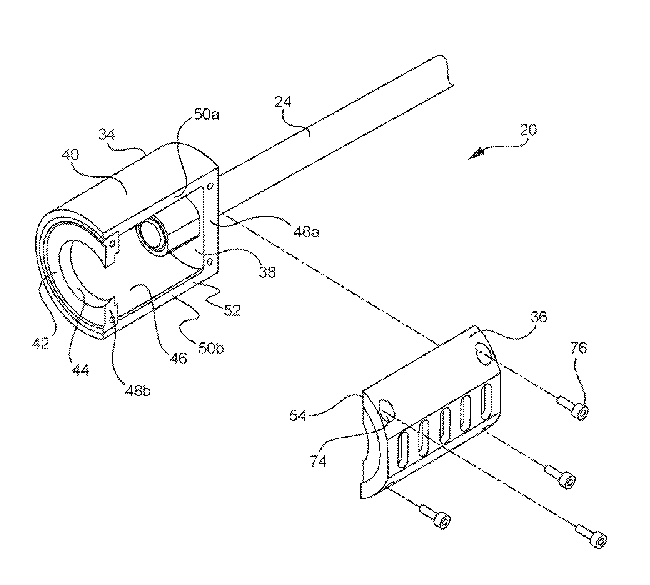 Material transfer vacuum device