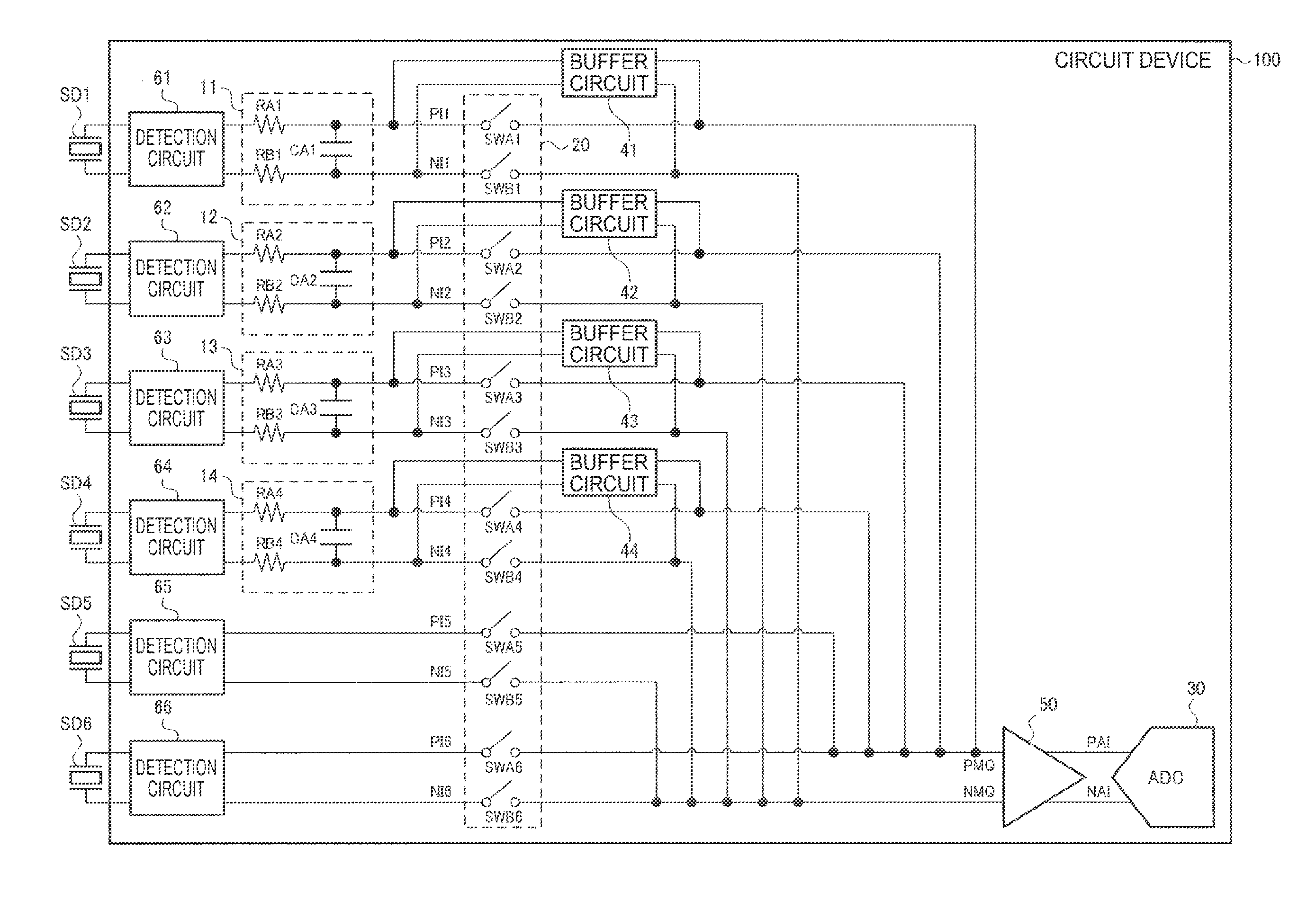 Circuit device, electronic apparatus, and moving object