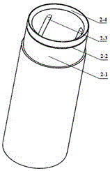 Foaming agent downhole stirring device applicable to foam draining gas recovery process