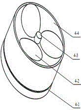 Foaming agent downhole stirring device applicable to foam draining gas recovery process