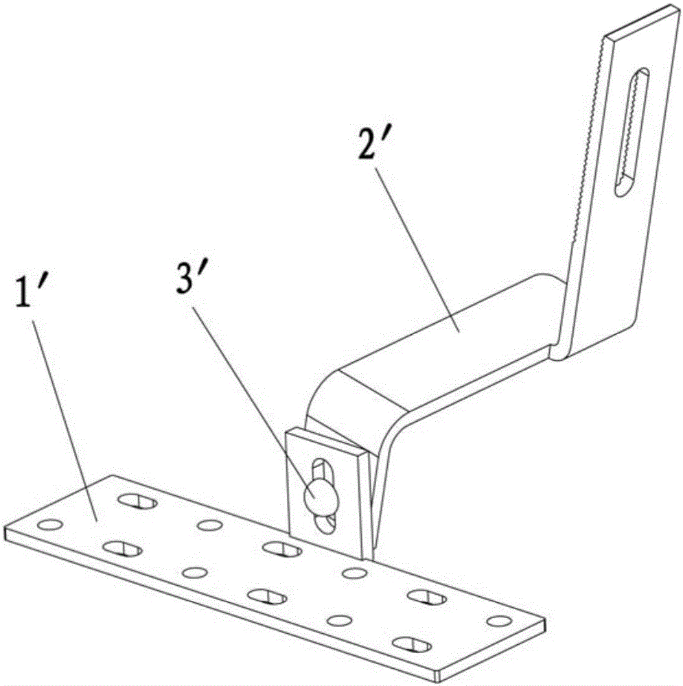 Hook structure for installing photovoltaic module on roof