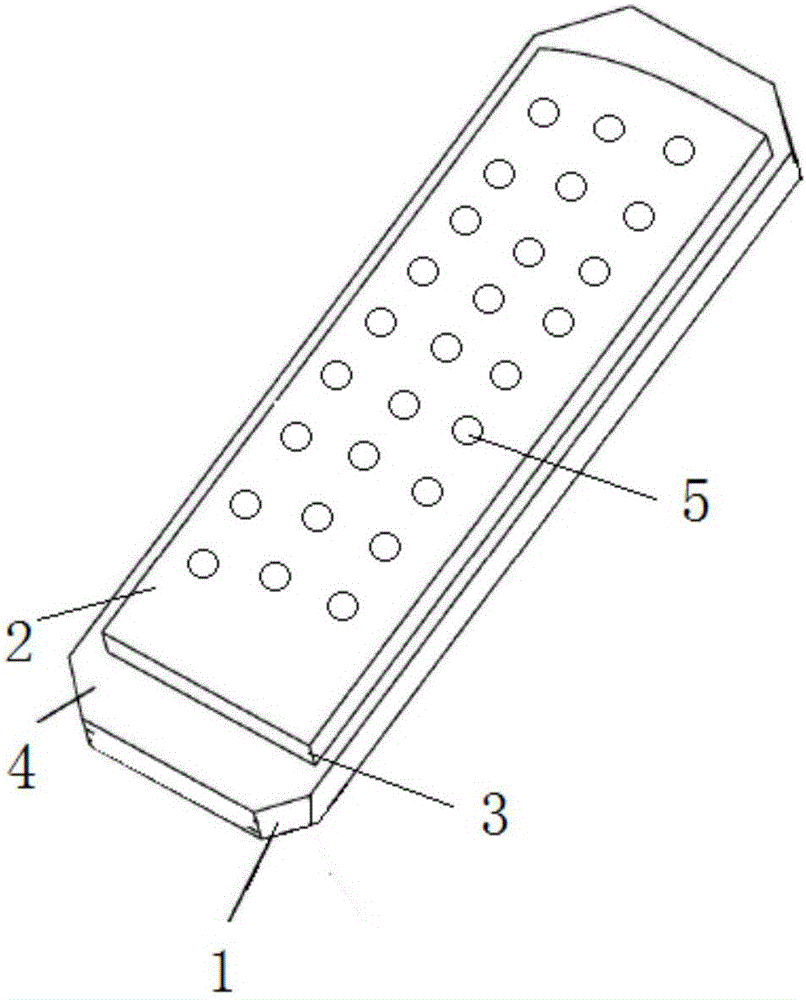 Manual eschar grinding device